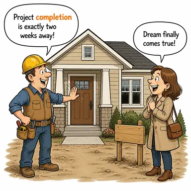 completion (tamamlama, bitirme, bütünleme) karikatürü — diyalogla bağlam içinde öğren