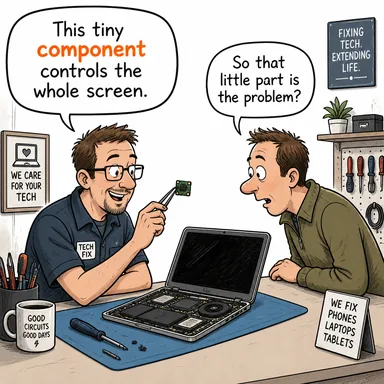 component (bileşen, parça, unsur) karikatürü — diyalogla bağlam içinde öğren