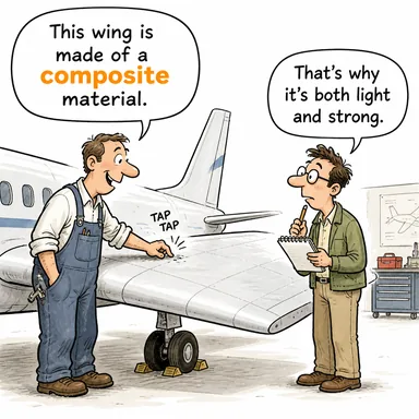 composite (bileşik, karma) karikatürü — diyalogla bağlam içinde öğren