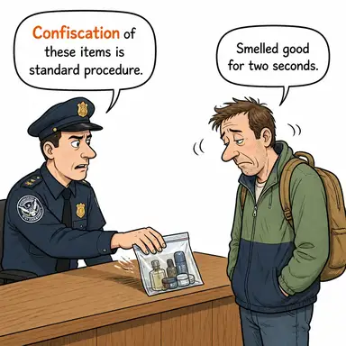 confiscation (el koyma, müsadere) karikatürü — diyalogla bağlam içinde öğren