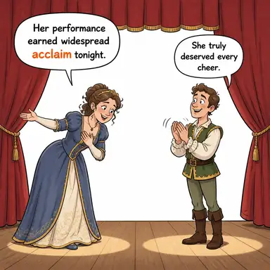 acclaim karikatürü