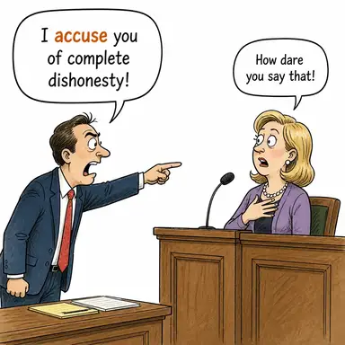 accuse karikatürü